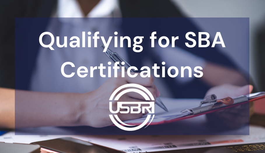 Qualifying for SBA Certifications